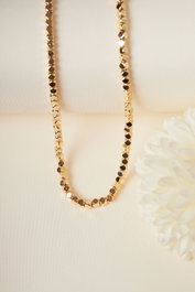 Heliophilia Silver Collar de Metal Dorado con Recubrimiento de Laca ELKGC68373